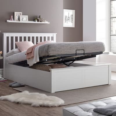 Small double bed store sale with mattress