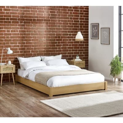 Marston Oak Wooden Platform Bed