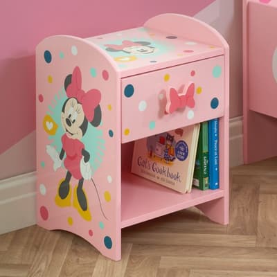 Disney Minnie Mouse Bedside Table