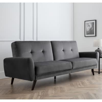 Monza Dark Grey Sofa Bed