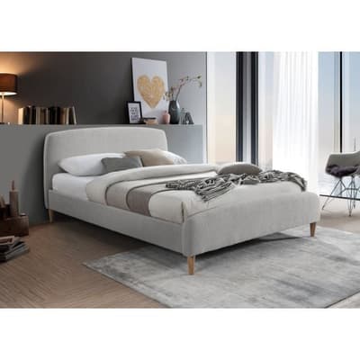 Otley Dove Grey Fabric Bed Frame