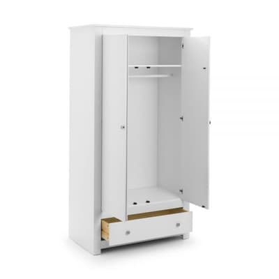 Radley White 2 Door Combination Wardrobe