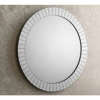 Sonata Round Glass Wall Mirror - 60 cm