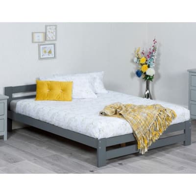 Xiamen Grey Wooden Bed