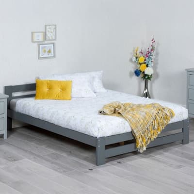 Xiamen Grey Wooden Bed