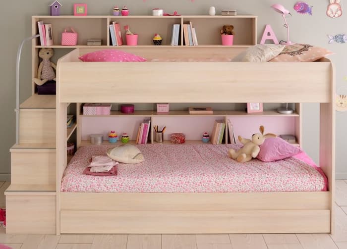 The Pros And Cons Of Bunk Beds Happy, Bunk Bed With Play Space Underneath
