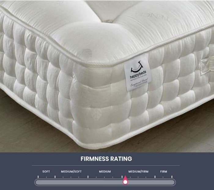 Happy Beds Tennyson Natural Filling Mattress