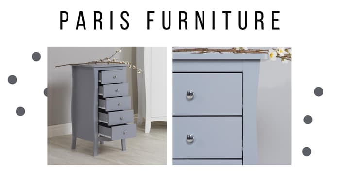 Paris Grey Furniture Collage