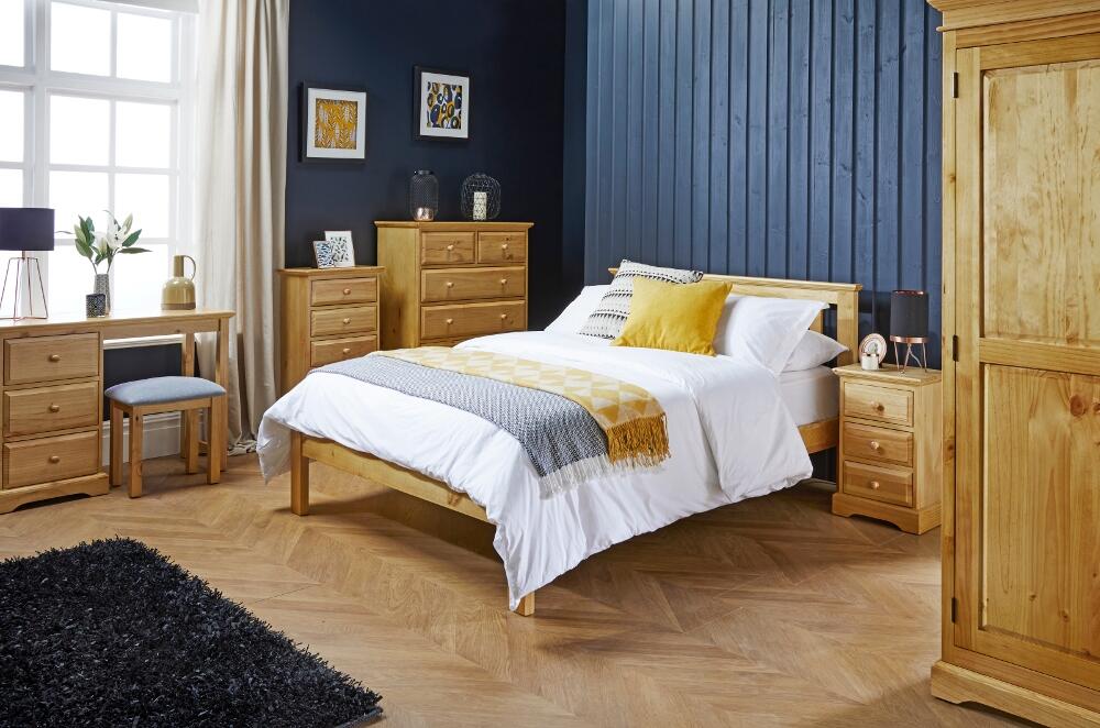 Suffolk Pine Wooden Bedroom Furniture Collection