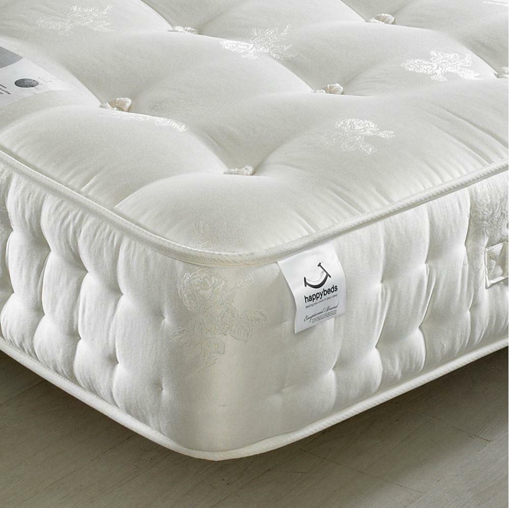 Signature Silver 1400 Pocket Sprung Orthopaedic Natural Mattress - 5ft King Size (150 x 200 cm)
