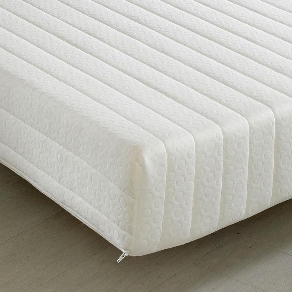 Touch 3-Zone Memory Foam Orthopaedic Rolled Mattress - 6ft Super King Size (180 x 200 cm)