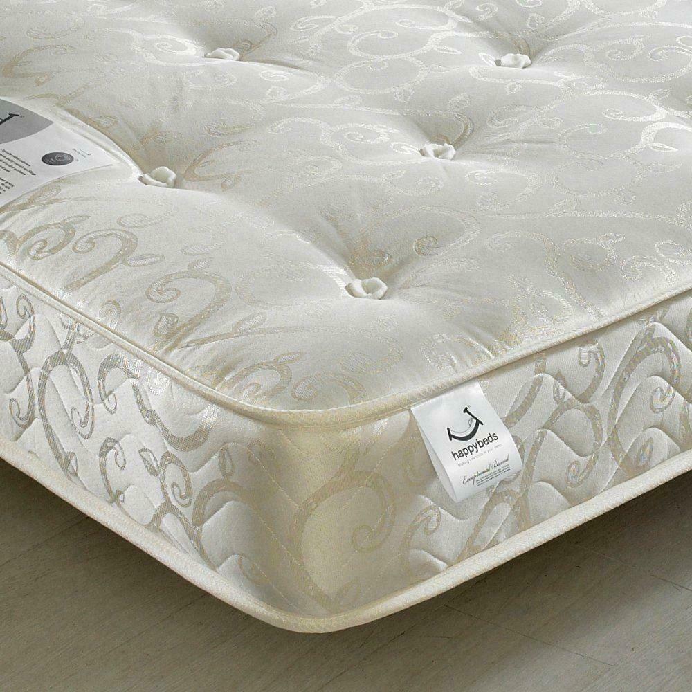 Compact Gold Tufted Orthopaedic Mattress - 4ft Small Double (120 x 190 cm)