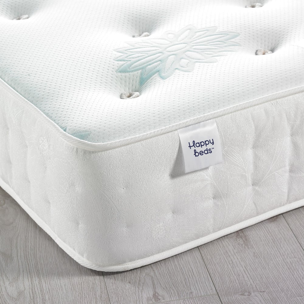Anniversary 2000 Backcare Pocket Sprung Mattress - King Size - Medium to Firm - Hand Tufted - 5ft (150 x 200 cm) - Happy Beds