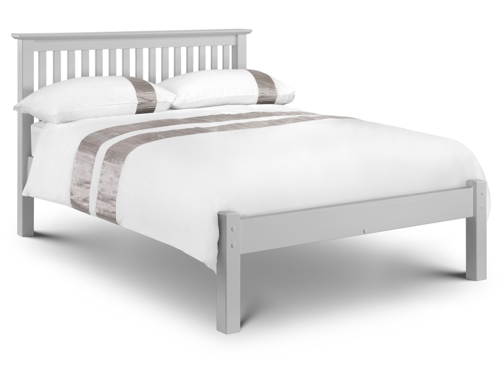 Grey Finish Solid Pine Wooden Bed, 3ft Headboard Ireland