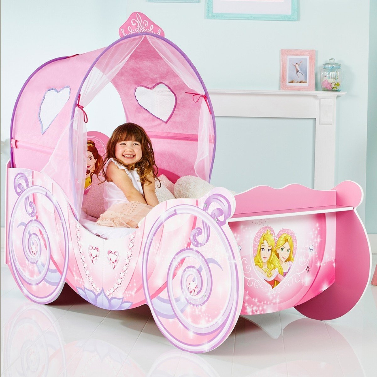 Disney Princess Toddler Carriage Bed