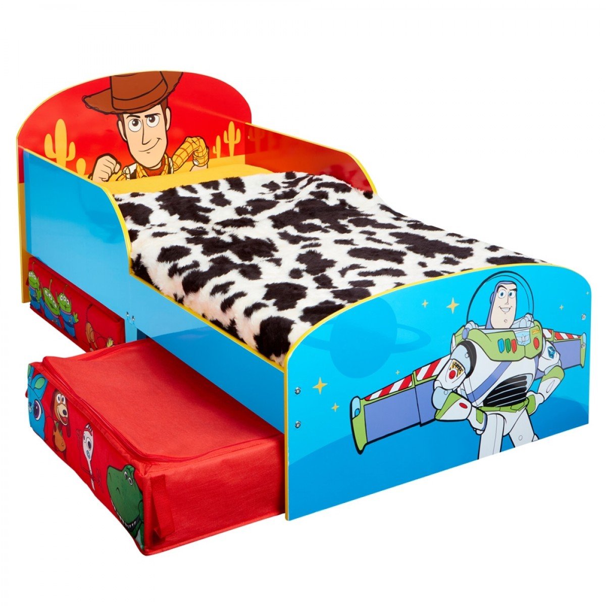 Toy Story 4 Toddler 2 Drawer Storage Bed