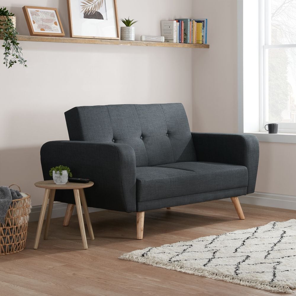 Grey shop couch fabric