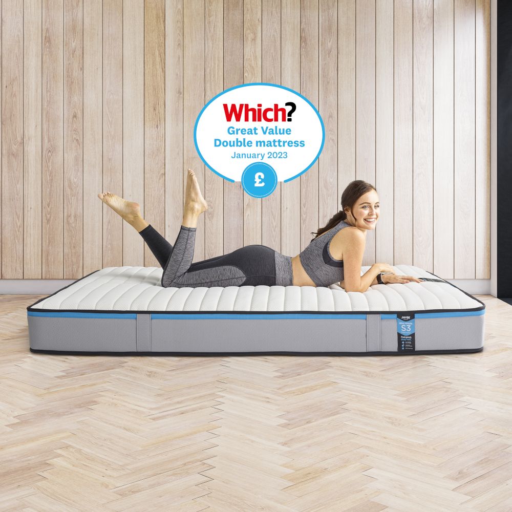 JayBe Benchmark S3 Memory Spring Mattress Happy Beds