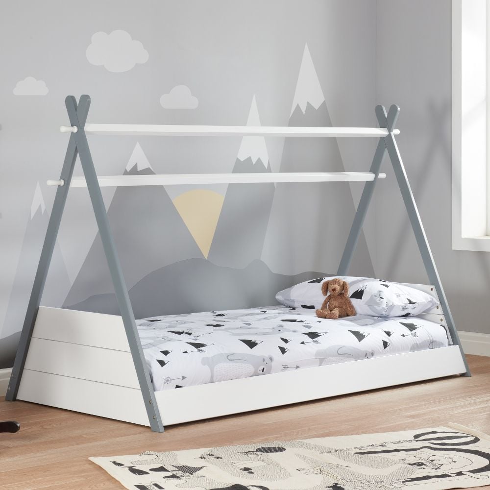 teepee bed with storage