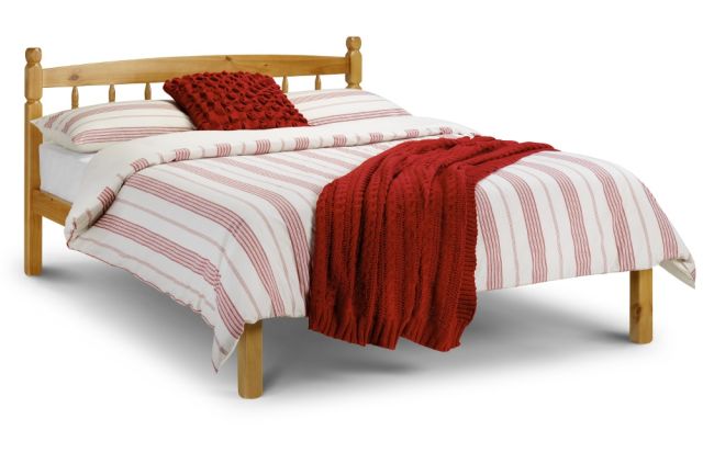 Pickwick Antique Solid Pine Wooden Bed