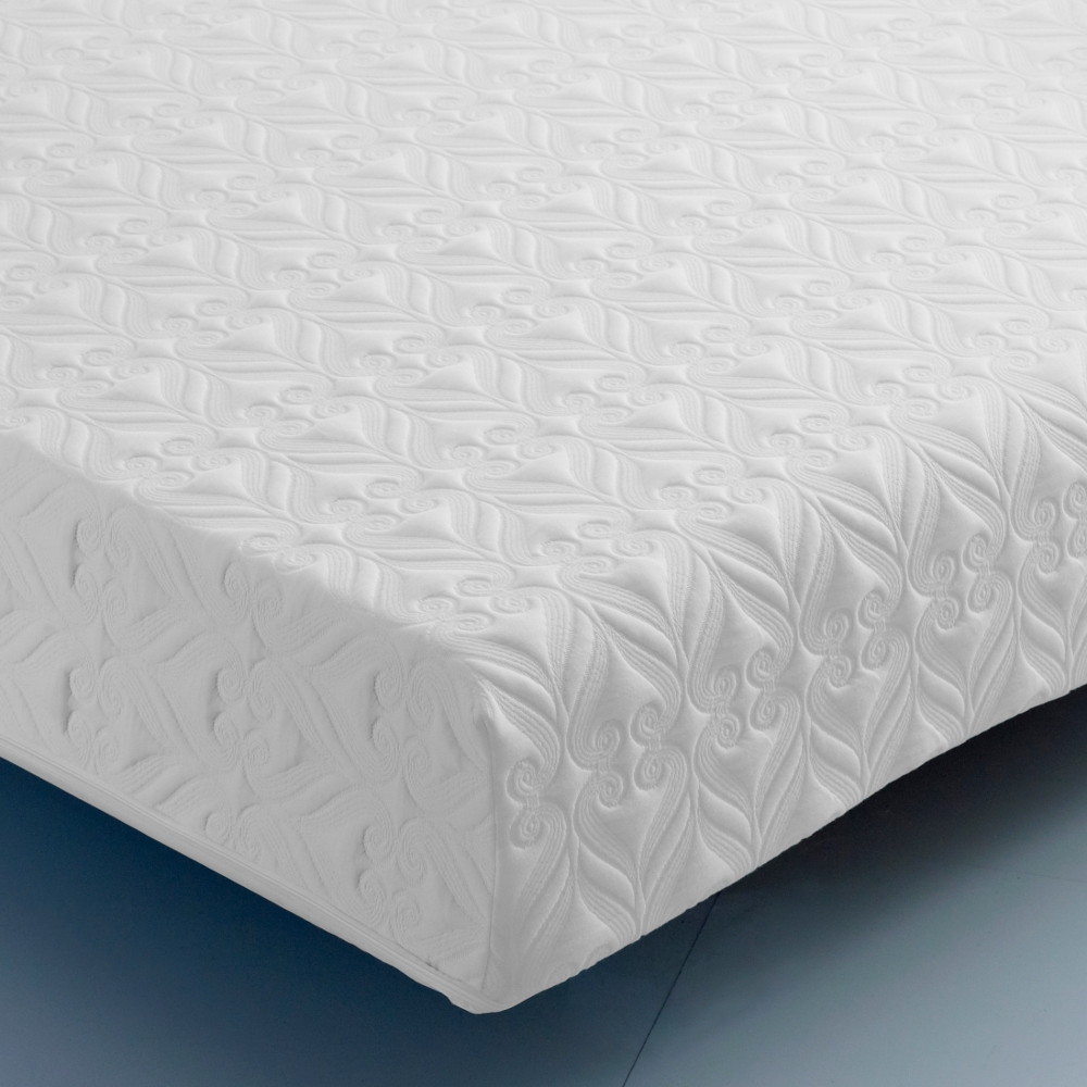 Impressions Cool Blue 1000 Pocket Sprung Memory and Recon Foam Orthopaedic Mattress - 6ft Super King Size (180 x 200 cm)