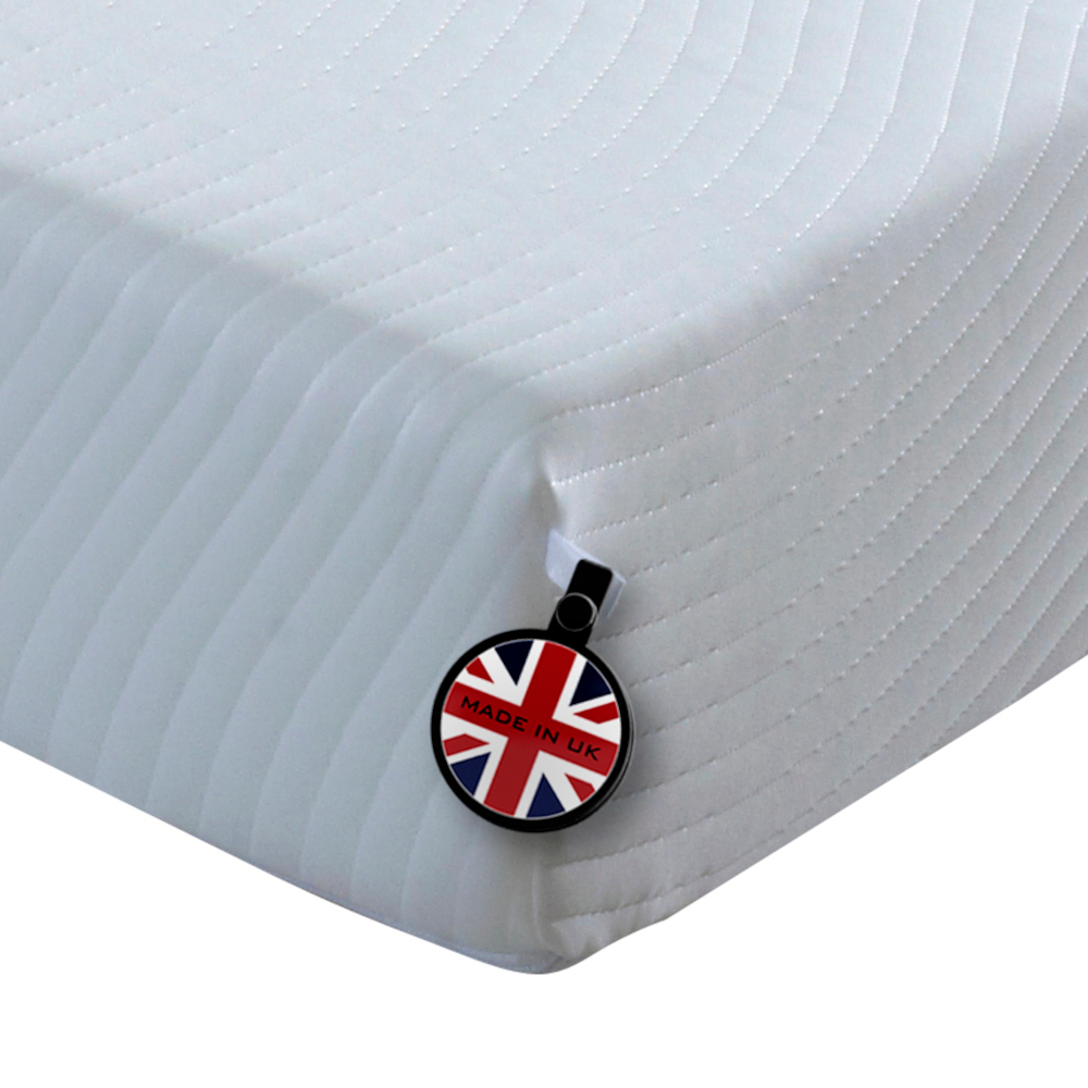 Sleeptight Pocket Sprung Kids Mattress - European Small Double - Medium Firmness - Removeable Cover - 4ft (120 x 200 cm) - Happy Beds