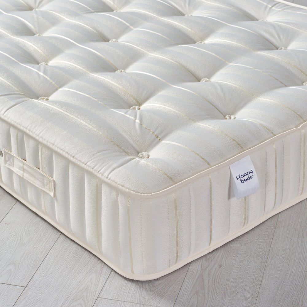 Supreme Ortho Spring Reflex Foam Orthopaedic Mattress - King Size - Extra Firm - Hand Tufted - 5ft (150 x 200 cm) - Happy Beds