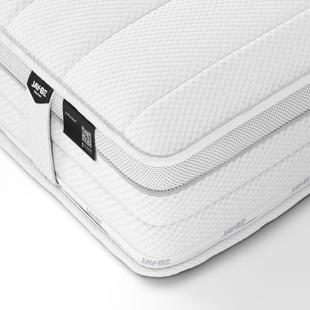 Jay-Be - TrueCore - Small Double - 1000 e-Pocket Mattress - Fabric - Vacuum Packed - 4ft - Happy Beds