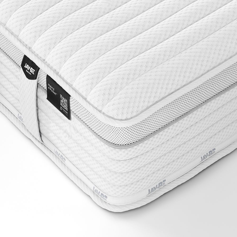 Jay-Be - TrueCore - Small Double - 2000 e-Pocket Hybrid Mattress - Fabric - Vacuum Packed - 4ft - Happy Beds