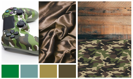 Verscheidenheid van camouflageverf