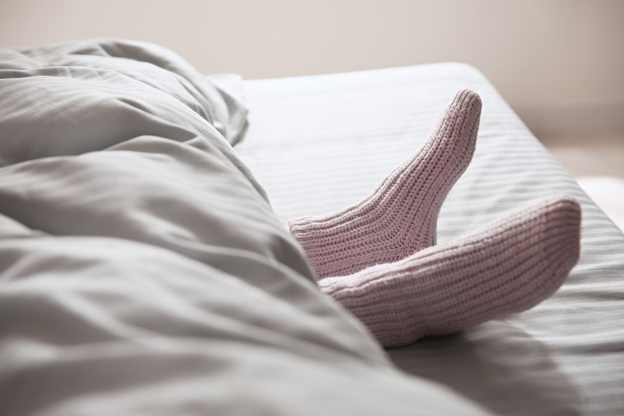 Is It Bad To Wear Socks In Bed?