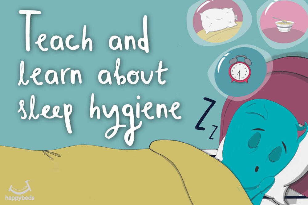 Teach and Learn about Sleep Hygiene Banner