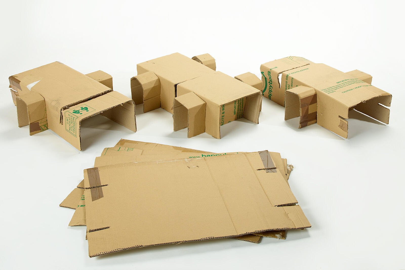 Happy Beds Split Cardboard Boxes