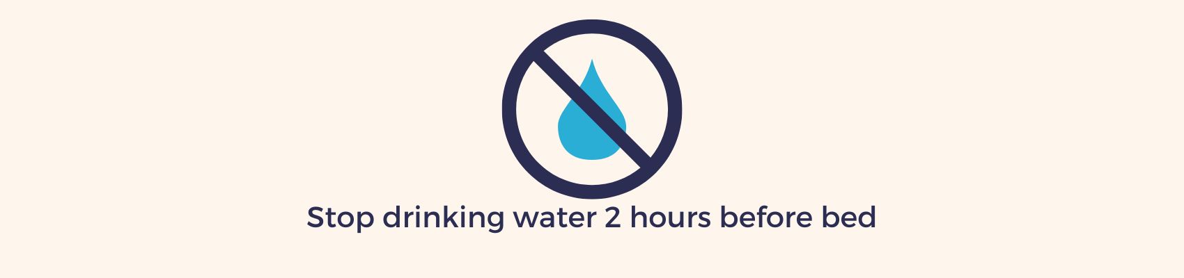 stop drinking water