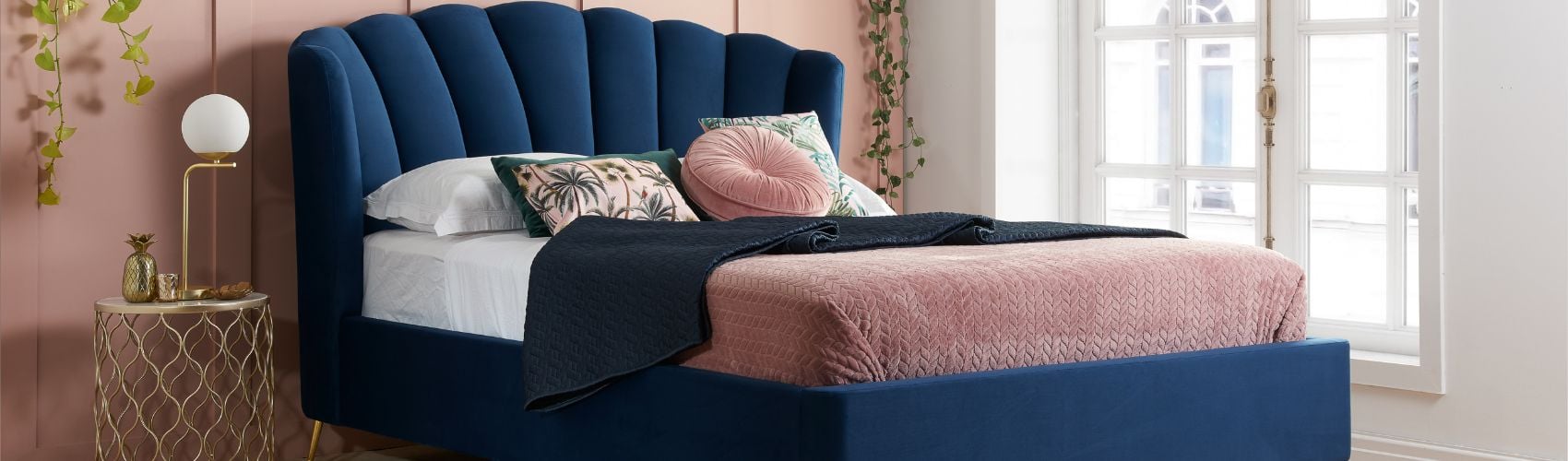 Blue Lottie bed