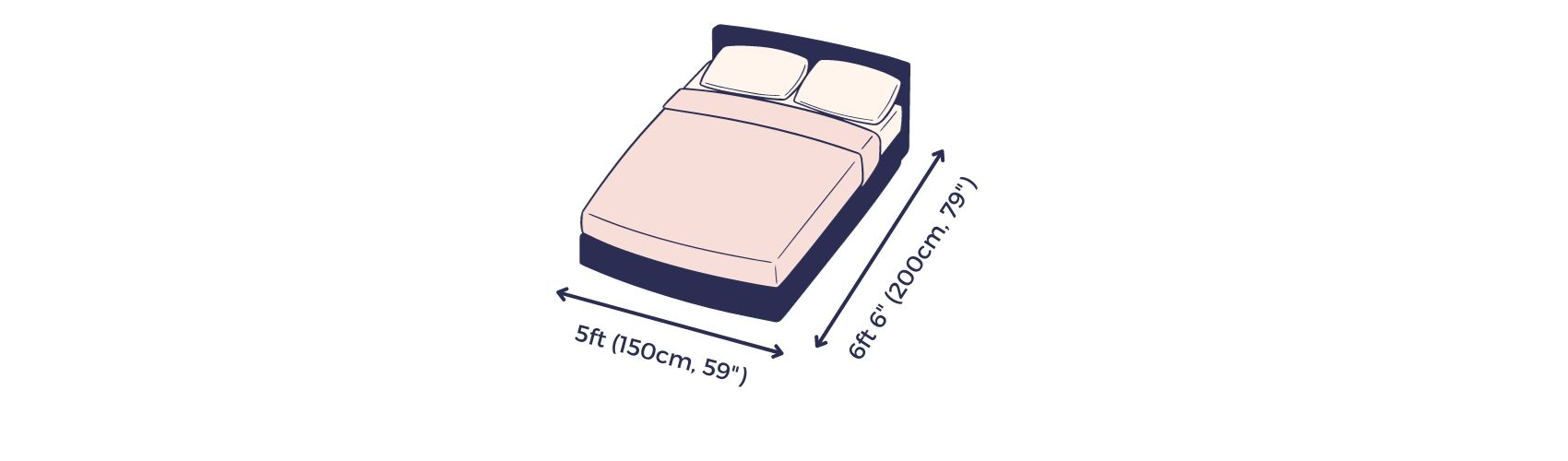 King size bed size