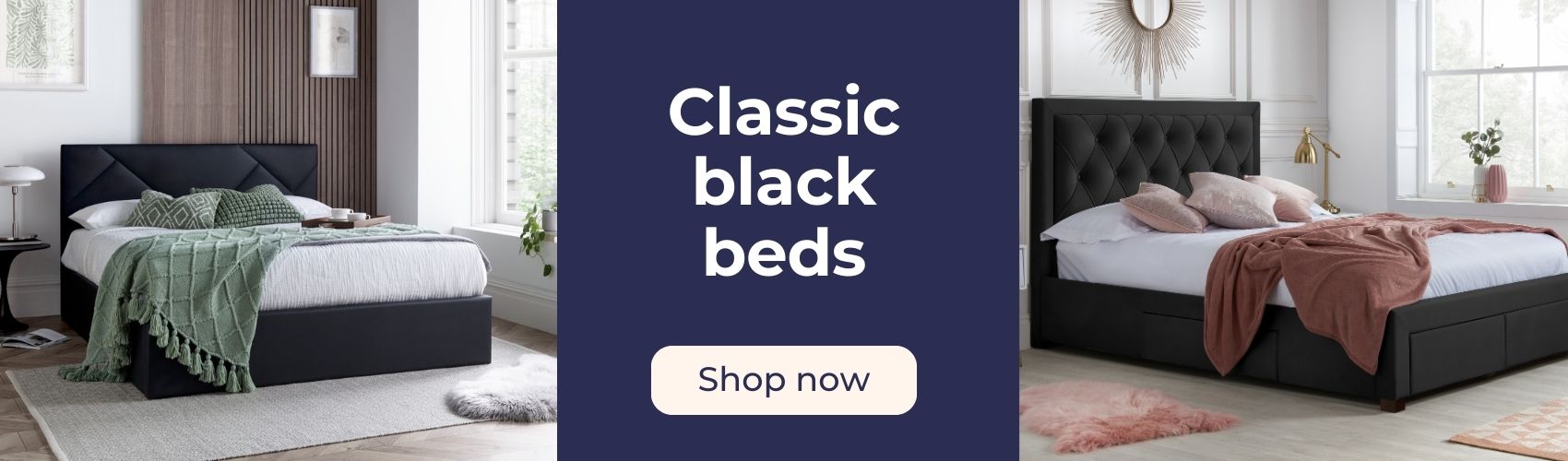 Shop black beds