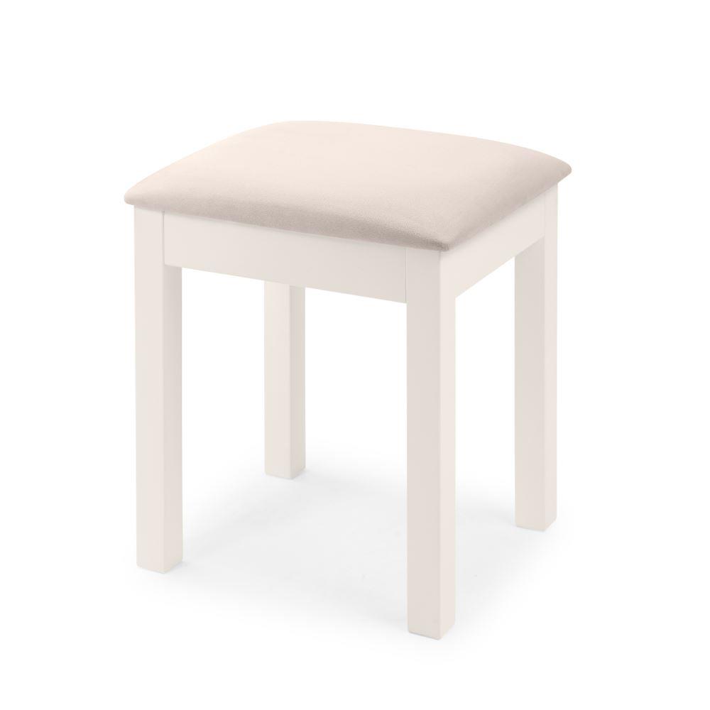 Beige stool for dressing table discount