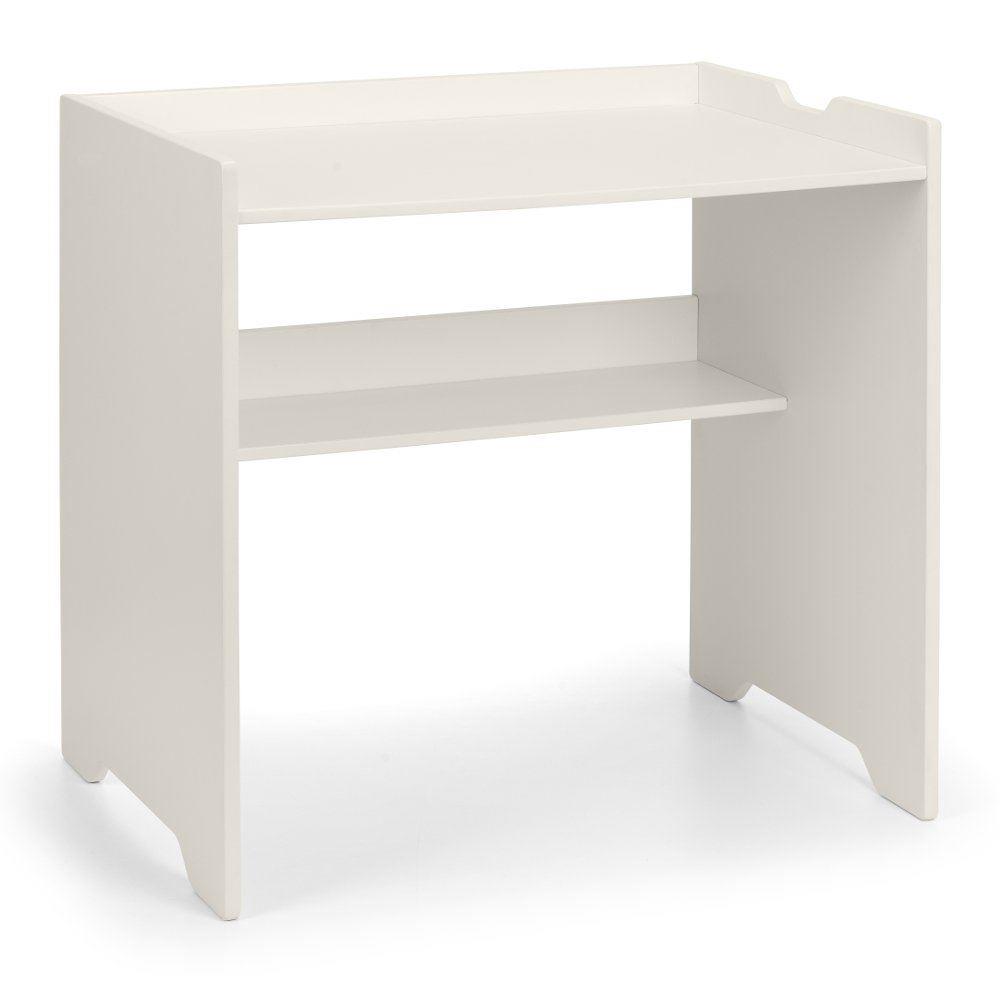 Pluto Stone White Wooden Desk