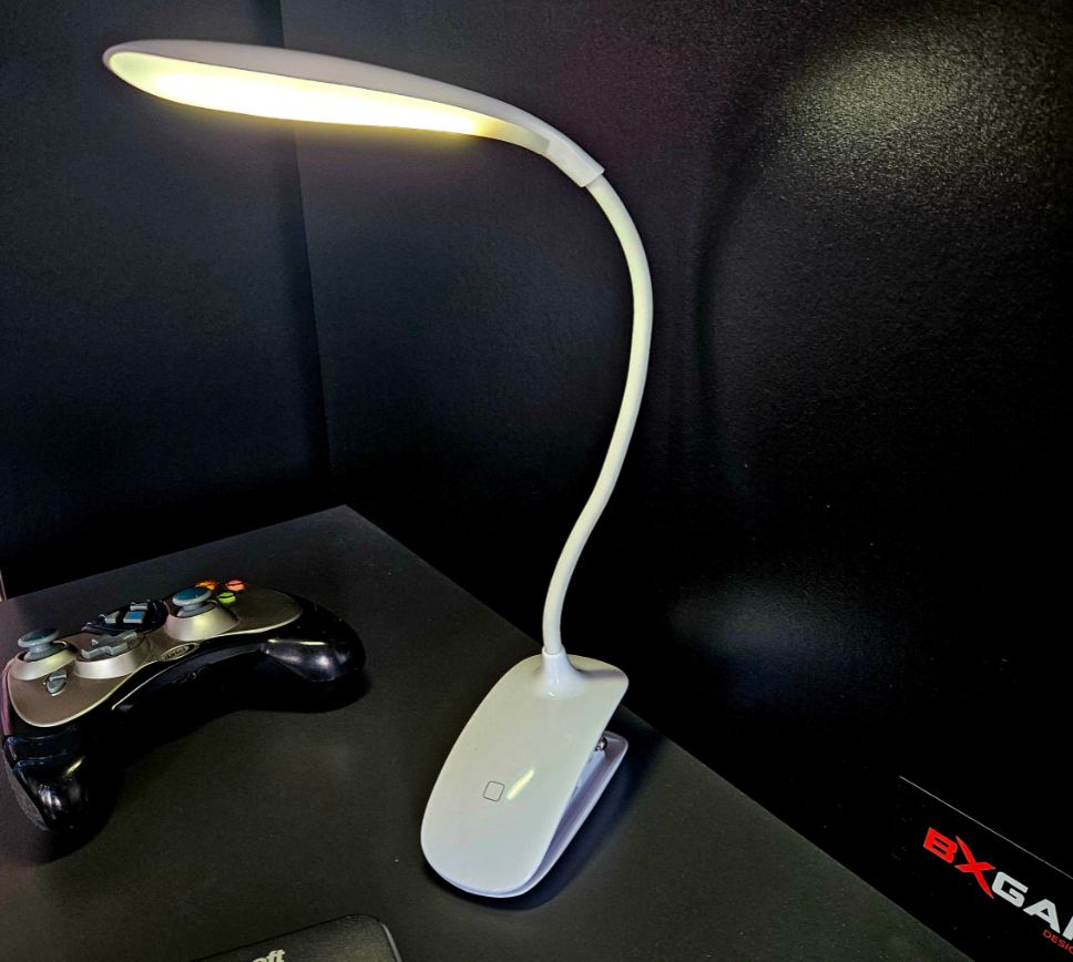 Bendy Bunky White Clip-on Light Happy Beds