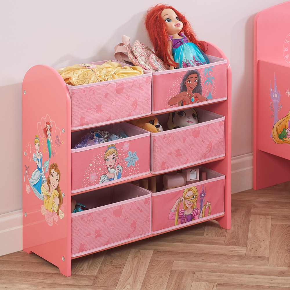 Disney princess book shop and toy organizer
